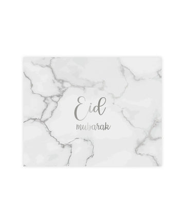 Eid placemats -marmer-zilver - Islamboekhandel.nl