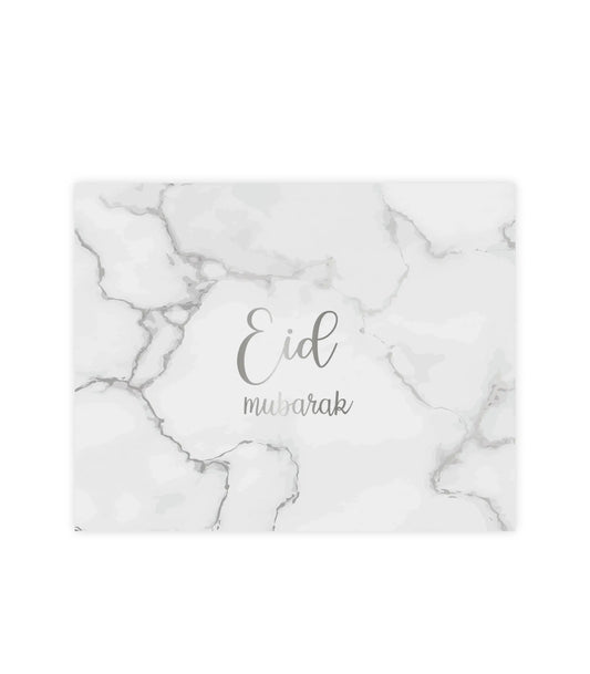 Eid placemats -marmer-zilver - Islamboekhandel.nl