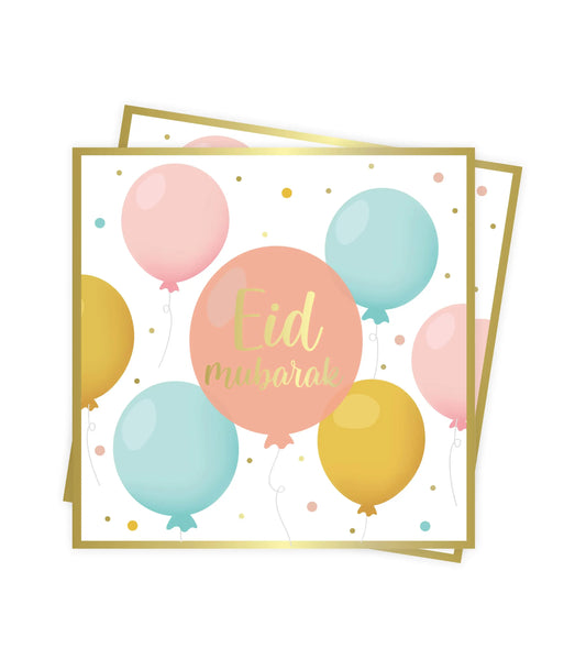 Eid servetten -kids | 10 stuks - Islamboekhandel.nl