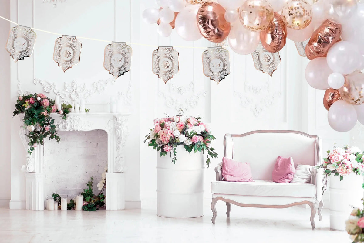 Eid slinger desert flower rose - Islamboekhandel.nl