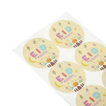 Eid stickers Lampion kids (10 stuks) - Islamboekhandel.nl