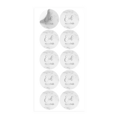 Eid stickers -marmer-zilver - Islamboekhandel.nl