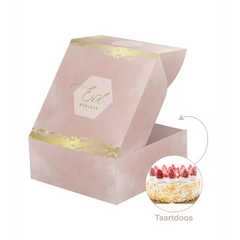 Eid taartdoos -oudroze - Islamboekhandel.nl