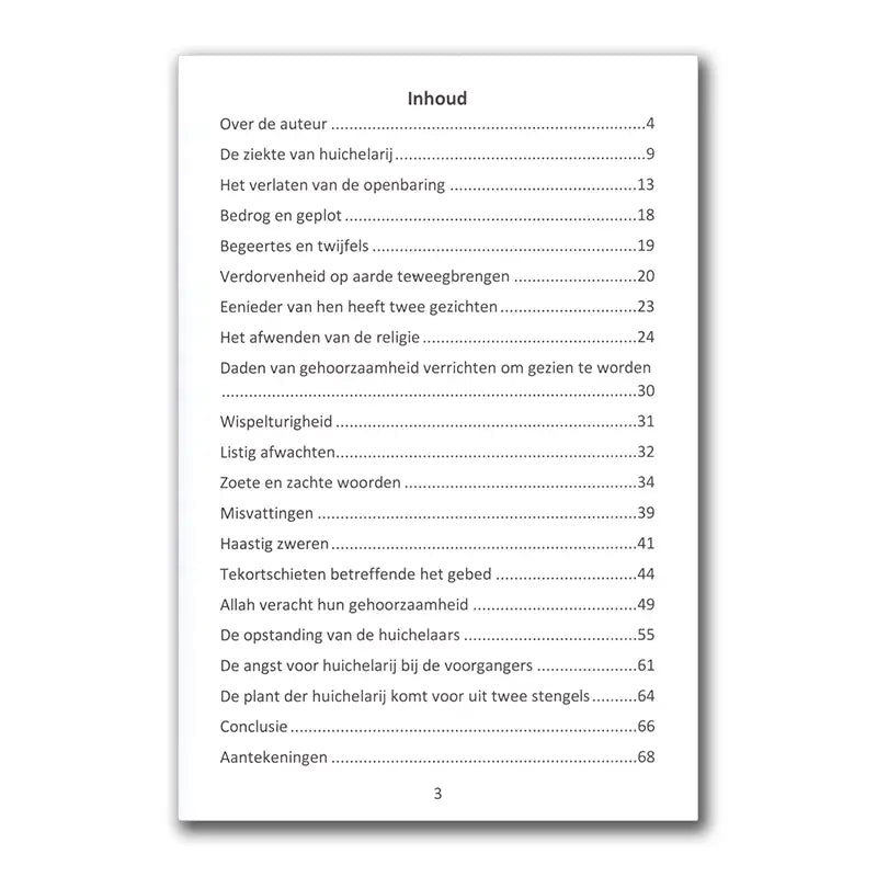 Eigenschappen van de huichelaars - Islamboekhandel.nl