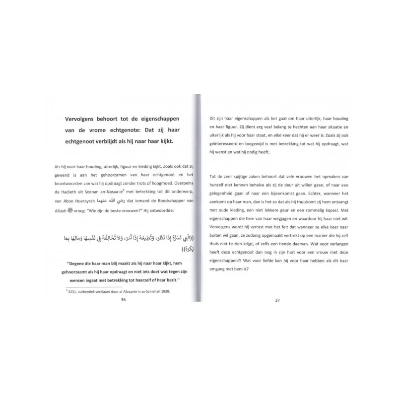De Eigenschappen van de Vrome Echtgenote (Barakah) - Islamboekhandel.nl