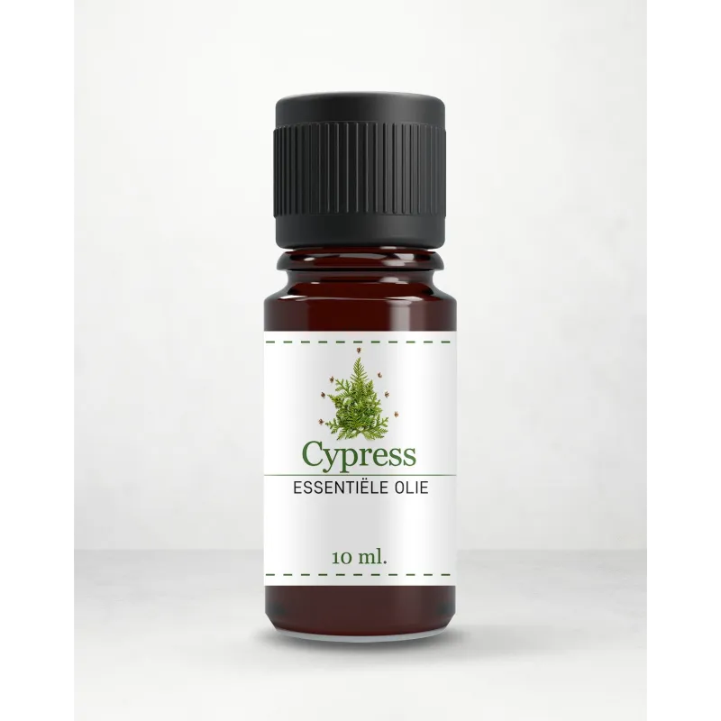 Etherische olie -cypress Muskolie