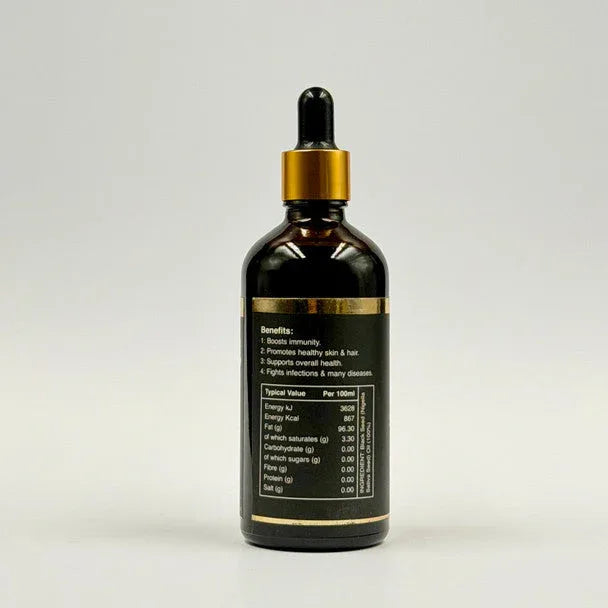 Ethiopische Black Seed Olie koud geperst (100ml) - Islamboekhandel.nl