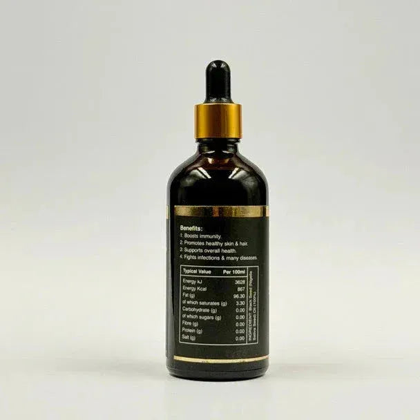Ethiopische Black Seed Olie koud geperst (100ml) - Islamboekhandel.nl