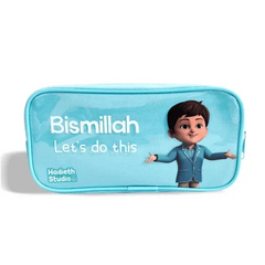 Etui Bismillah blauw - Hadieth Studio - Islamboekhandel.nl