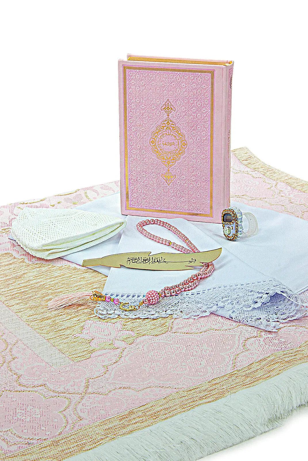 Exclusieve Cadeauset in Bruidsschatkist -roze - Islamboekhandel.nl