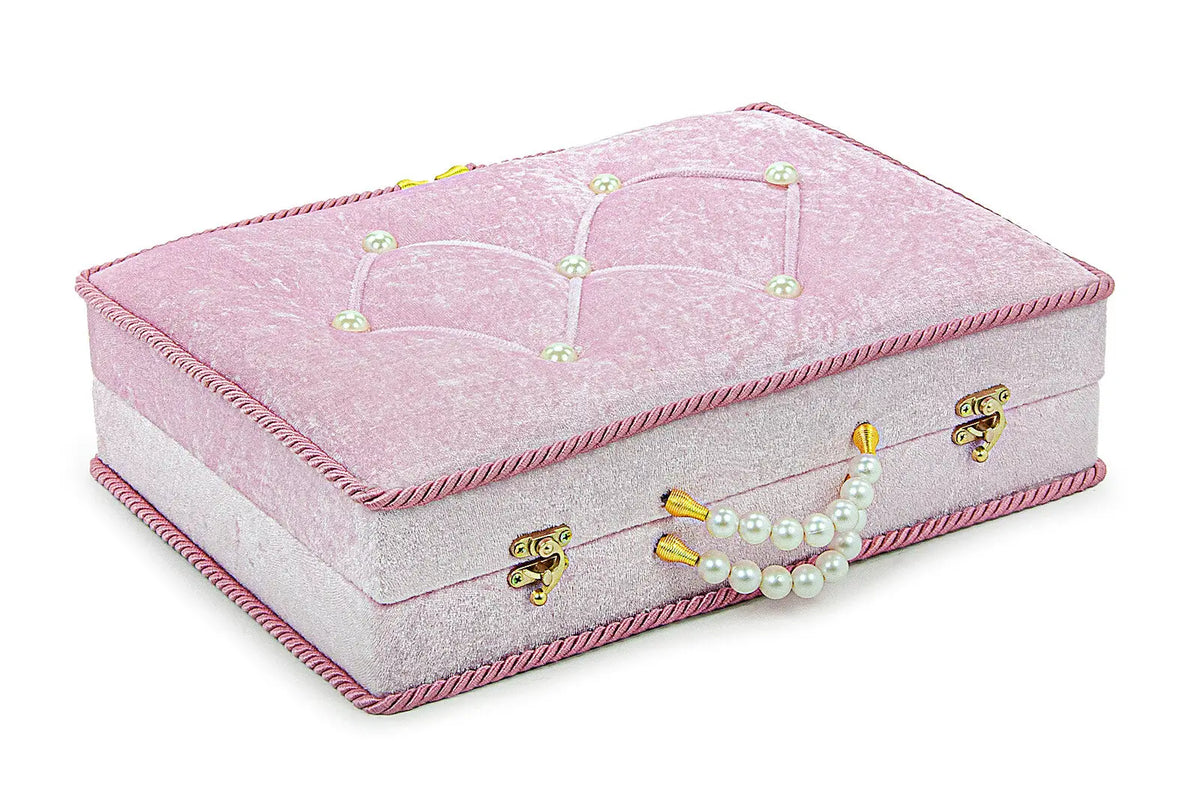 Exclusieve Cadeauset in Bruidsschatkist -roze - Islamboekhandel.nl
