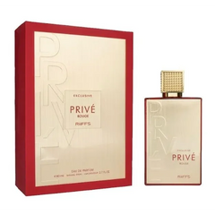 Prive Rouge Arabische Parfum set met rood en goud parfumdoos en flesje