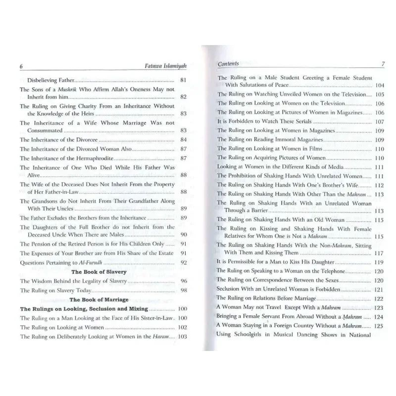 Fatawah Islamiyah : Islamic Verdicts : 8 Volume Set - Islamboekhandel.nl