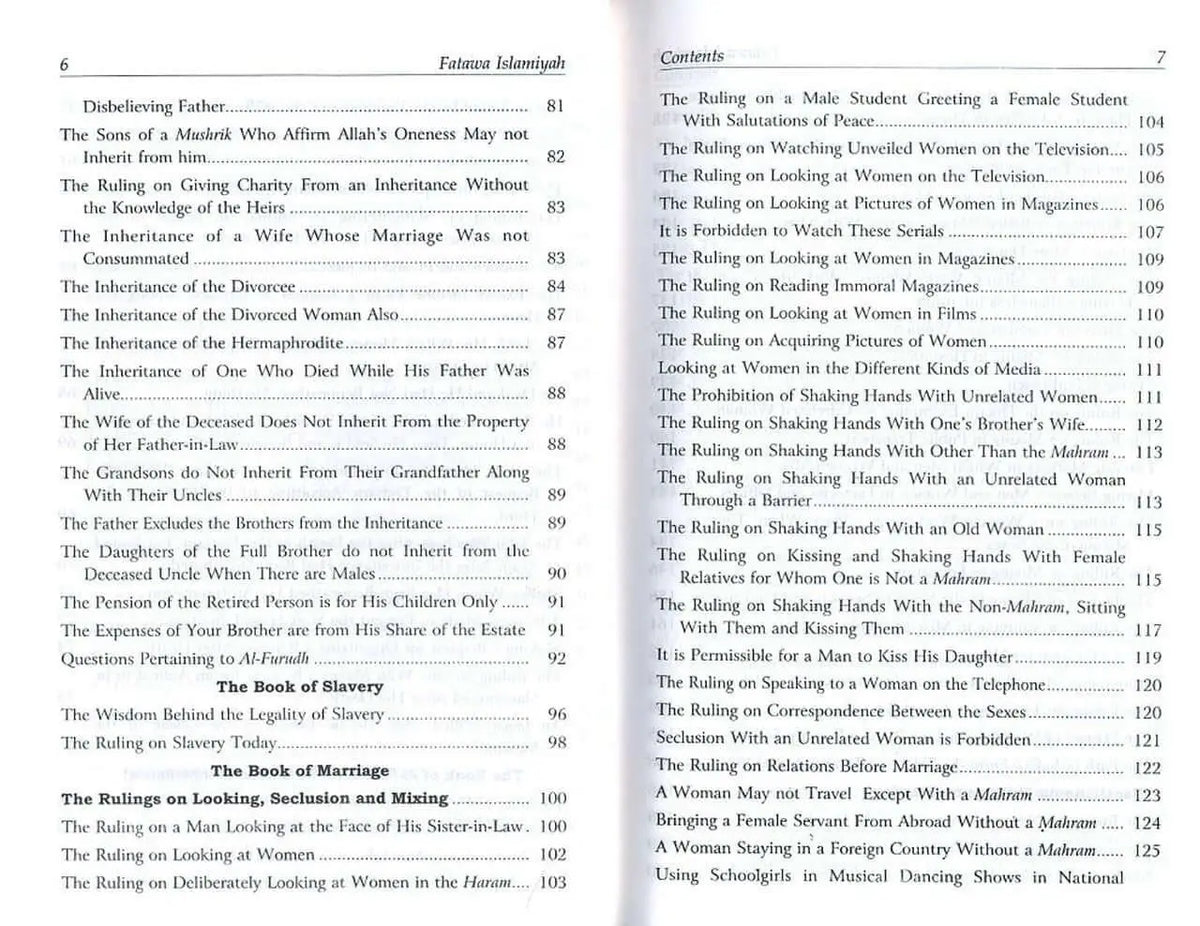 Fatawah Islamiyah : Islamic Verdicts : 8 Volume Set - Islamboekhandel.nl