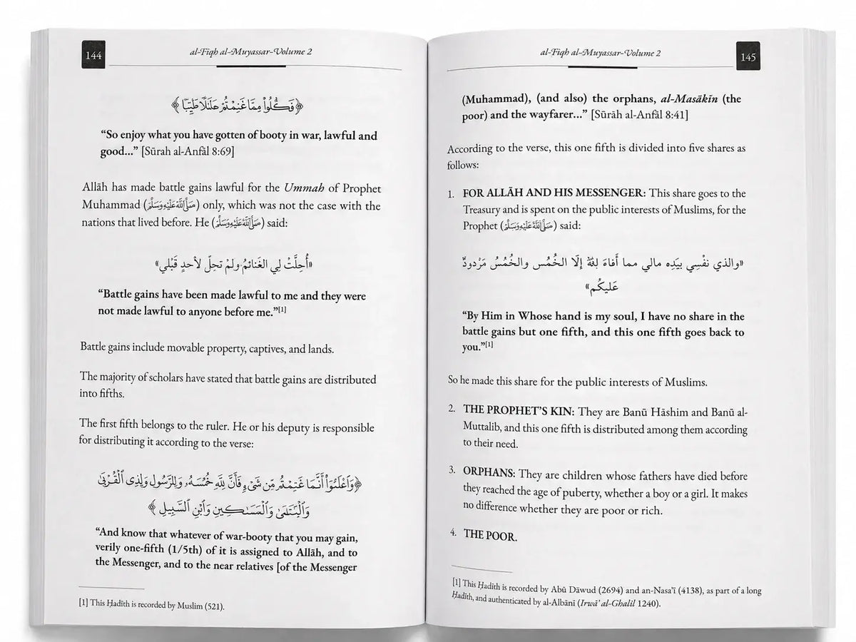Al-Fiqh Al-Muyassar - Engelse Boek