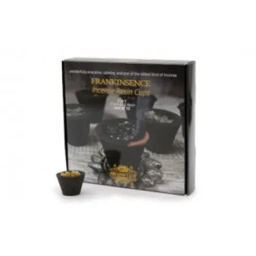Frankincense in een kuipje van kool 12 stuks - Islamboekhandel.nl