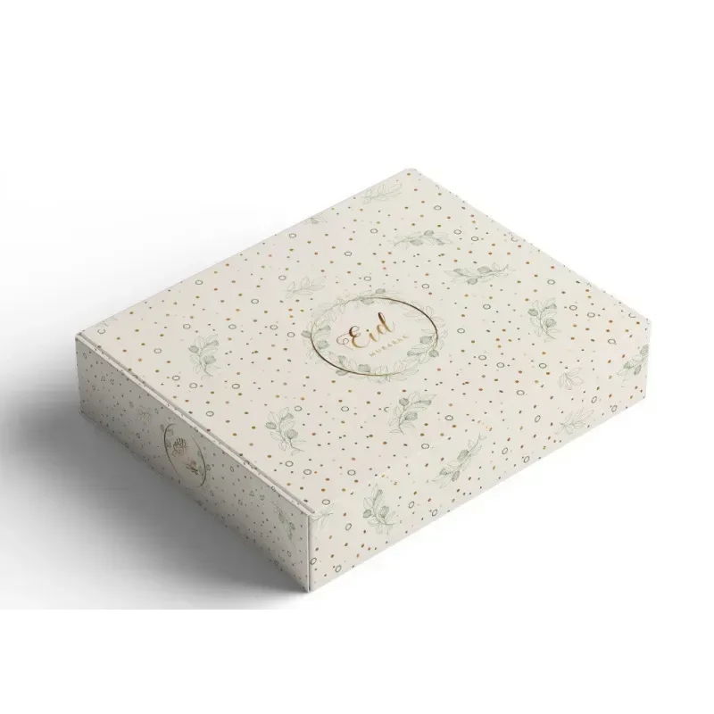 Gebaksdoos Eid -leafs - Islamboekhandel.nl