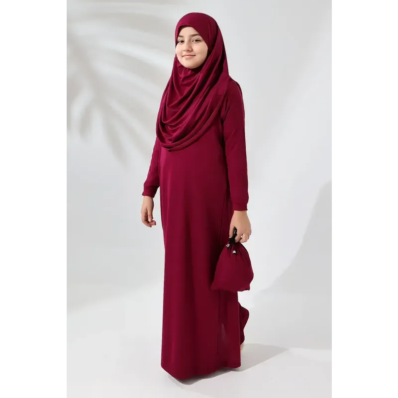 Gebedskleding 1-delig voor kinderen met tasje - Islamboekhandel.nl