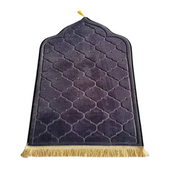 Patterned gebedskleed koepel dik met franjes, nieuw model voor comfortabel gebed