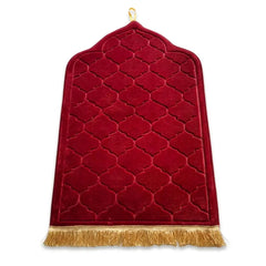 Gebedskleed koepel dik en zacht (nieuw model) - Rood