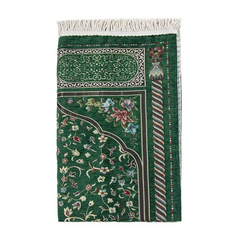 Gebedskleed Rawda Bloemenpatroon en Gevoerde Afwerking - Islamboekhandel.nl