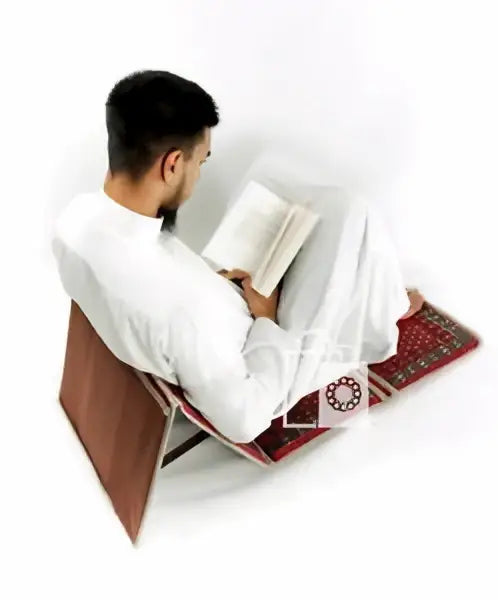 Gebedskleed met rugleuning - Islamboekhandel.nl