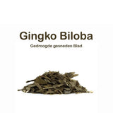Gedroogde Gingko Biloba blad 100 gram - Islamboekhandel.nl