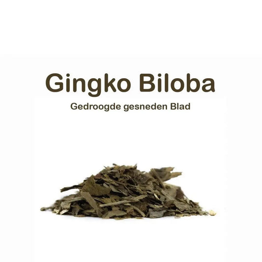 Gedroogde Gingko Biloba blad 100 gram - Islamboekhandel.nl