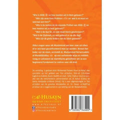 Boekomslag Geloofsleer voor kinderen in oranje met zwarte tekst en barcode