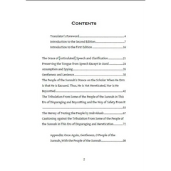 Gentleness O People of the Sunnah, with the People of the Sunnah - Islamboekhandel.nl