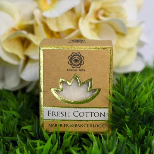 Frisse katoen geurblokje met boom amber fragrance voor een frisse sfeer