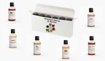 Geurolie set -oriëntal spices & resins - Islamboekhandel.nl