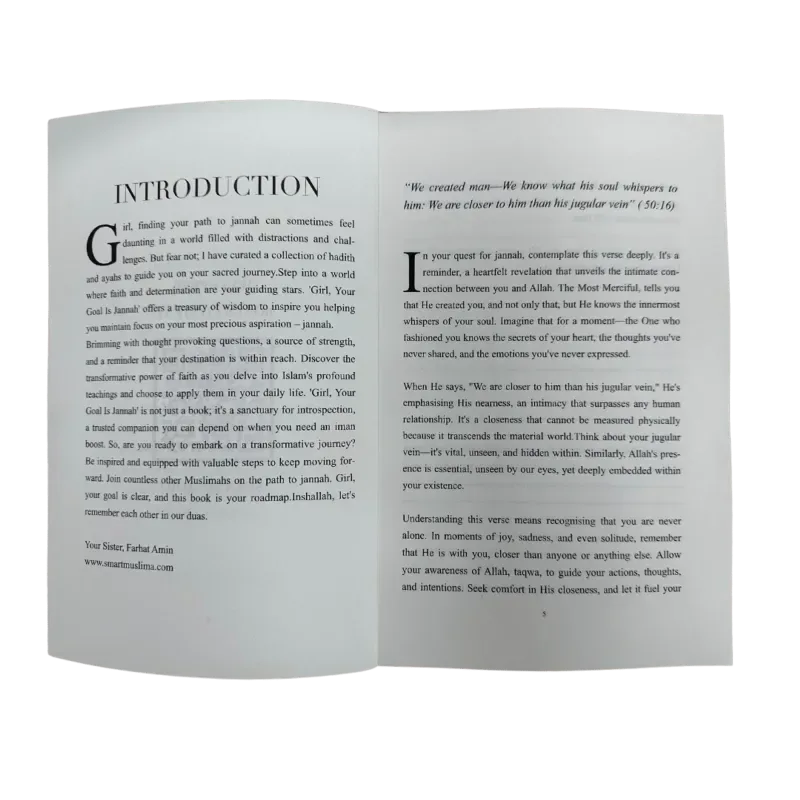 Girl Your Goal is Jannah - Islamboekhandel.nl