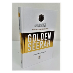 Wit en gouden boek Golden Seerah van Abdul Malik Mujahid voor de jonge generatie