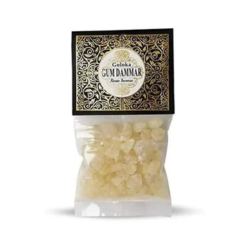 Goloka Gum Dammar Wierookkorrels - Islamboekhandel.nl
