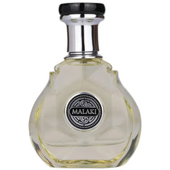 Luxueuze parfumfles met zilveren accenten van Grandeur Elite Malaki