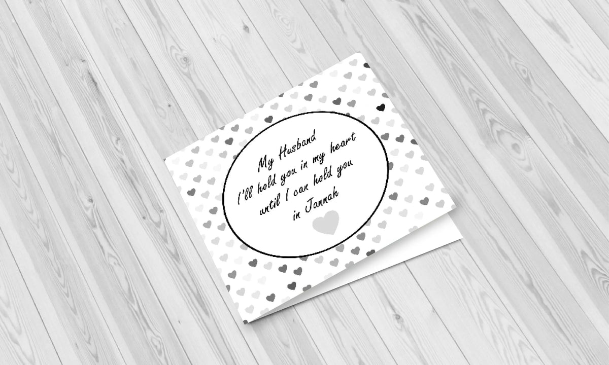 Greeting card my husband - Islamboekhandel.nl