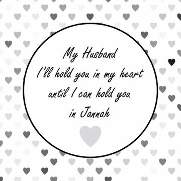 Greeting card my husband - Islamboekhandel.nl