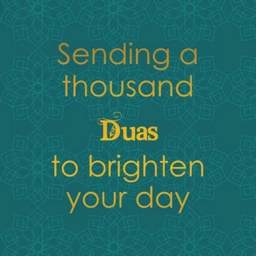 Greeting card sending Dua (doe'a) green - Islamboekhandel.nl