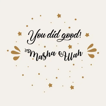 Greeting card you did good - Islamboekhandel.nl
