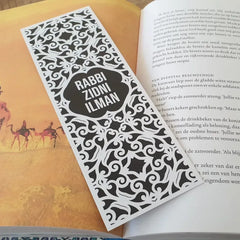 Grote boekenlegger b/w - Islamboekhandel.nl