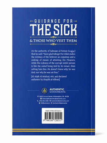 Guidance For The Sick & Those Who Visit Them - Engelse Boek