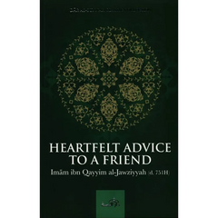 Boekomslag met islamitisch ontwerp voor Heartfelt Advice To A Friend met ibn al-Qayyim