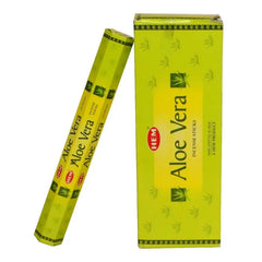 HEM Aloe Vera Incense Sticks in groene verpakking, perfecte aloe vera incense voor ontspanning