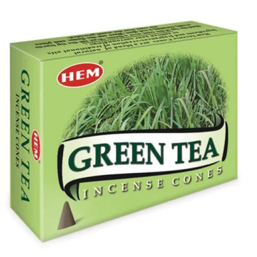 HEM Incense Cones Green Tea - Wierook