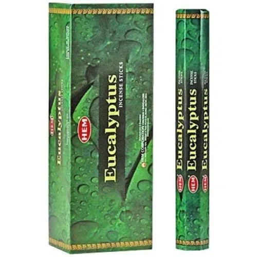 HEM Incense, Stick, Eucalyptus, Hex, 20pk - Islamboekhandel.nl