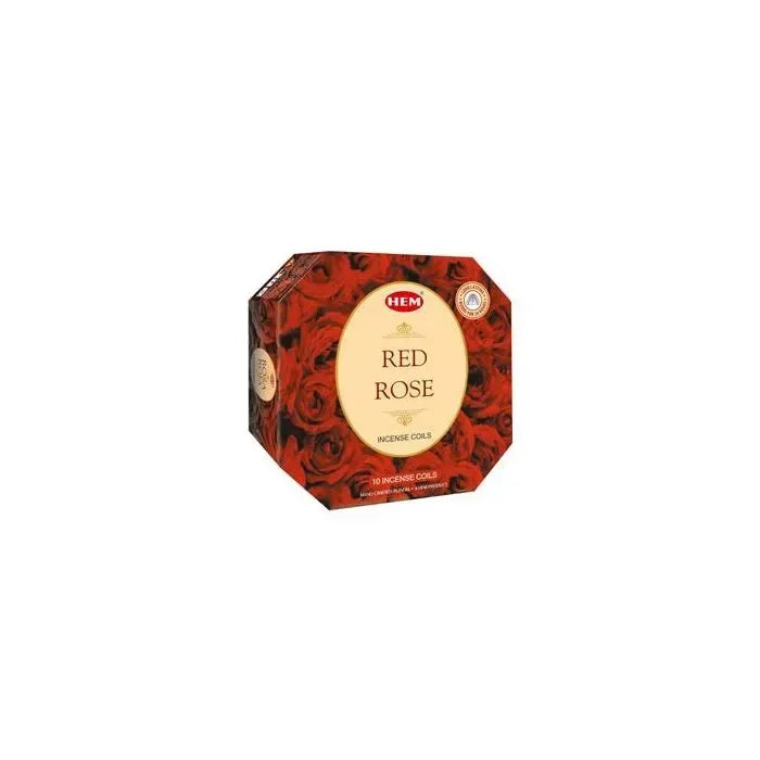Hem Red Rose Incense Coils - Islamboekhandel.nl