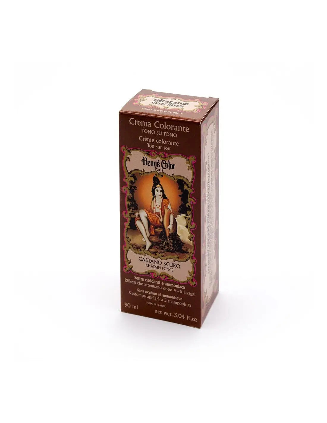 Hennacrème Chatain fonce / donkerkastanje 90 ml - Islamboekhandel.nl
