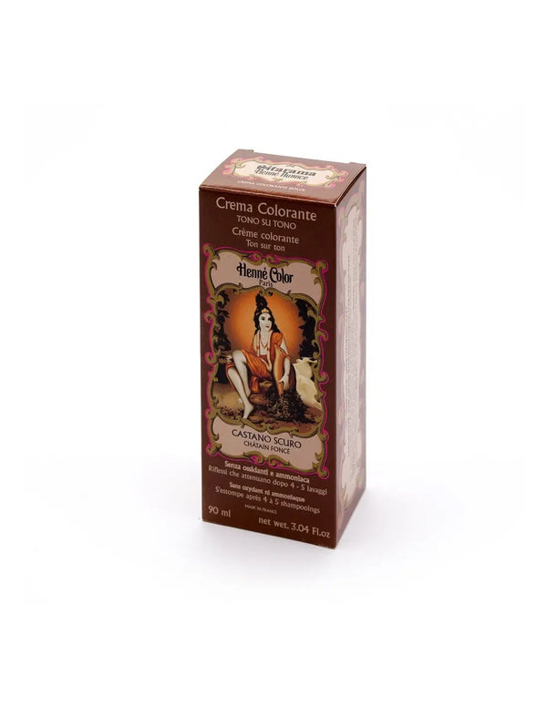 Hennacrème Chatain fonce / donkerkastanje 90 ml - Islamboekhandel.nl