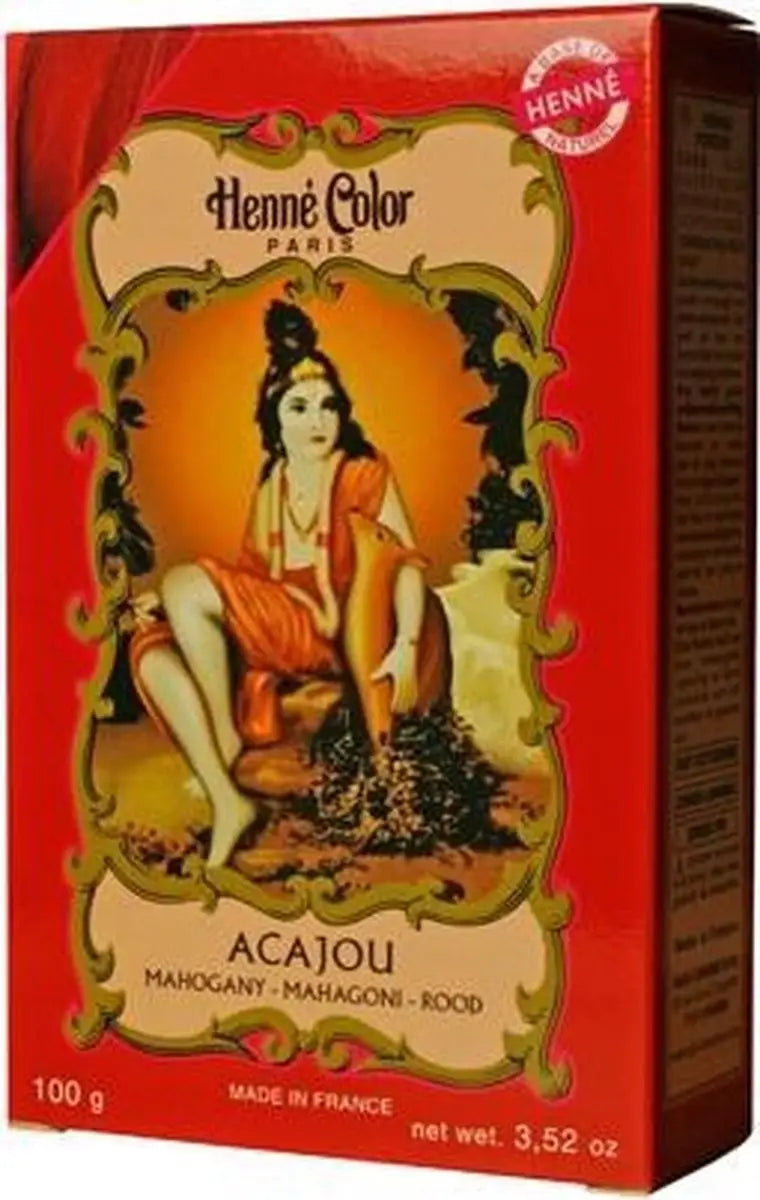 Hennapoeder Acajou / rood 100 Gram - Islamboekhandel.nl